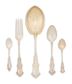 Whiting "Alhambra" Sterling Silver Flatware