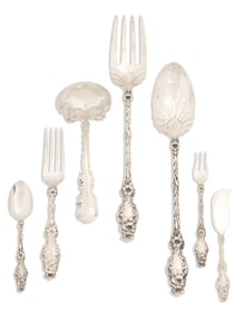 Whiting "Lily" Sterling Silver Flatware
