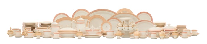 Assembled Collection of French Porcelain