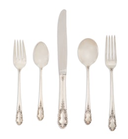 International "Bridal Veil" Sterling Flatware