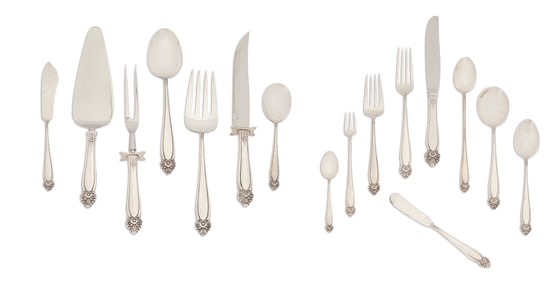 International "Joy" Sterling Silver Flatware Set