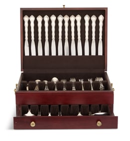 Reed & Barton "Tara" Sterling Silver Flatware Set