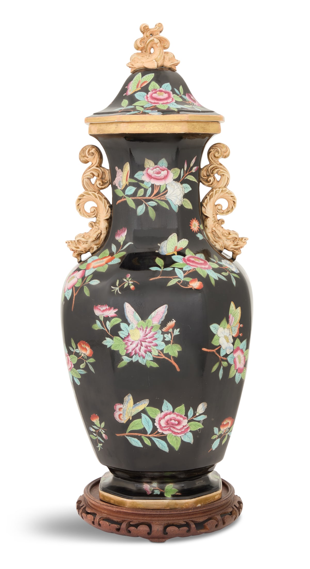 Ironstone Alcove Vase, Attributed to Mason's