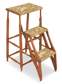Hickory Metamorphic Library Ladder