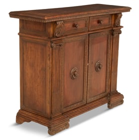 Italian Walnut Cabinet