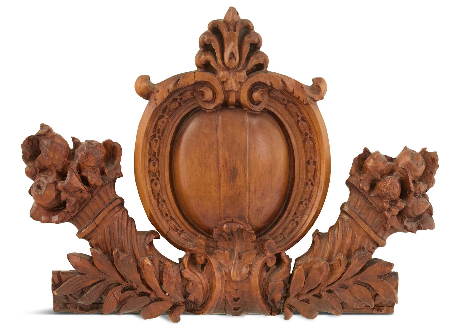 Italian Carved Wood Supraporte (1 of 2)