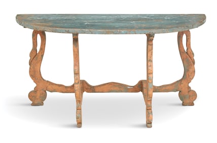 Polychrome Console in the Baroque Taste