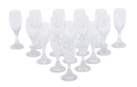 Sixteen Baccarat "Massena" Cocktail Glasses