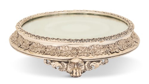 Victorian Silverplate Plateau