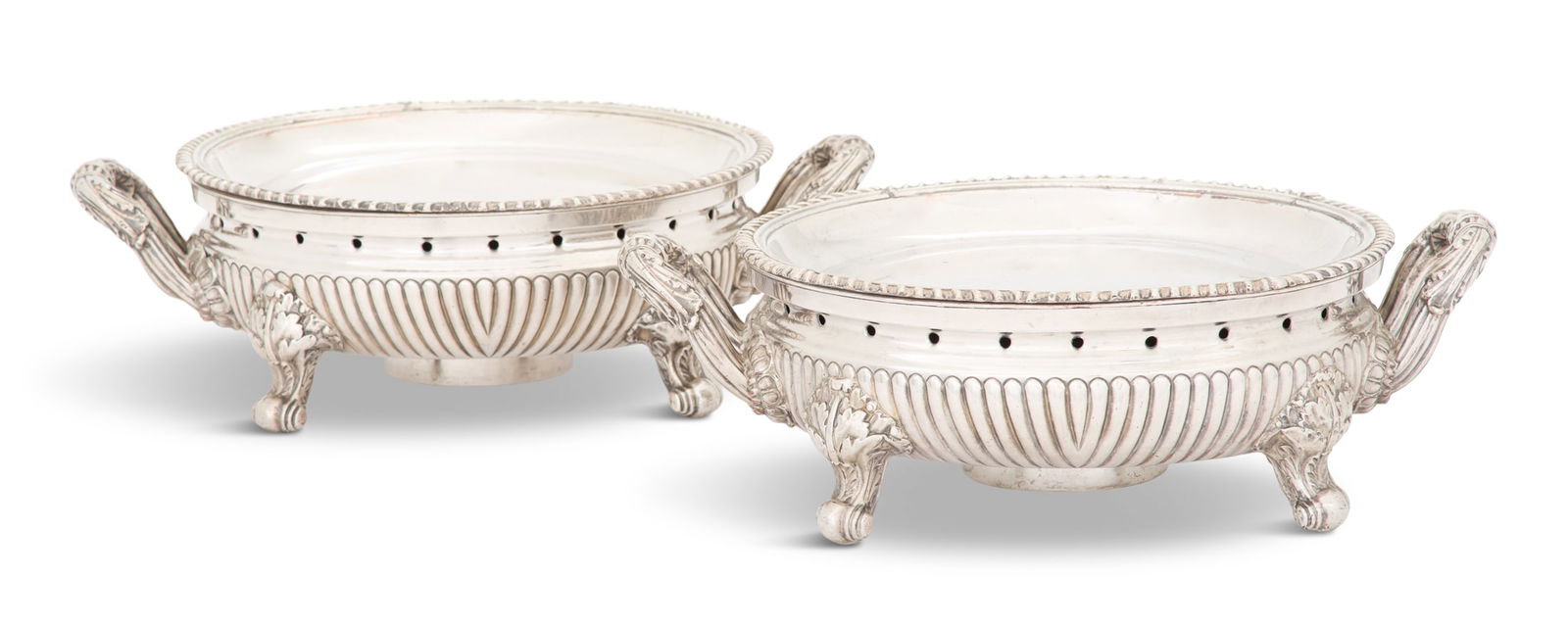 Regency Old Sheffield Plate Warming Stands (1 of 3)