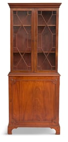 George III-Style Mahogany Bookcase