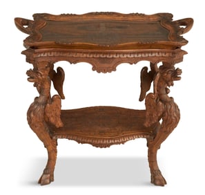 Continental Mahogany Tray Table