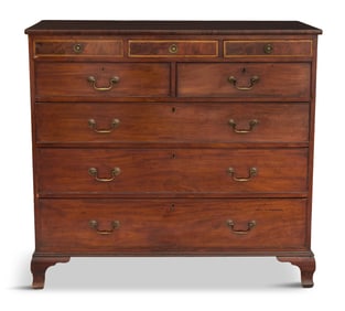 Late Georgian Mahogany Chest