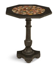 Italian Specimen Marble Table