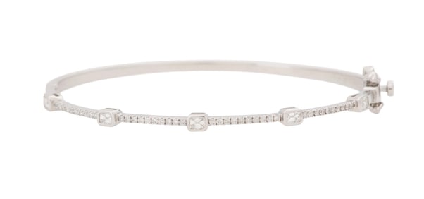 Diamond Bangle Bracelet
