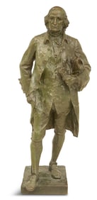 Bronze Figure of Charles Carroll of Carrollton