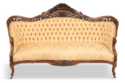 American Laminated Rosewood Sofa