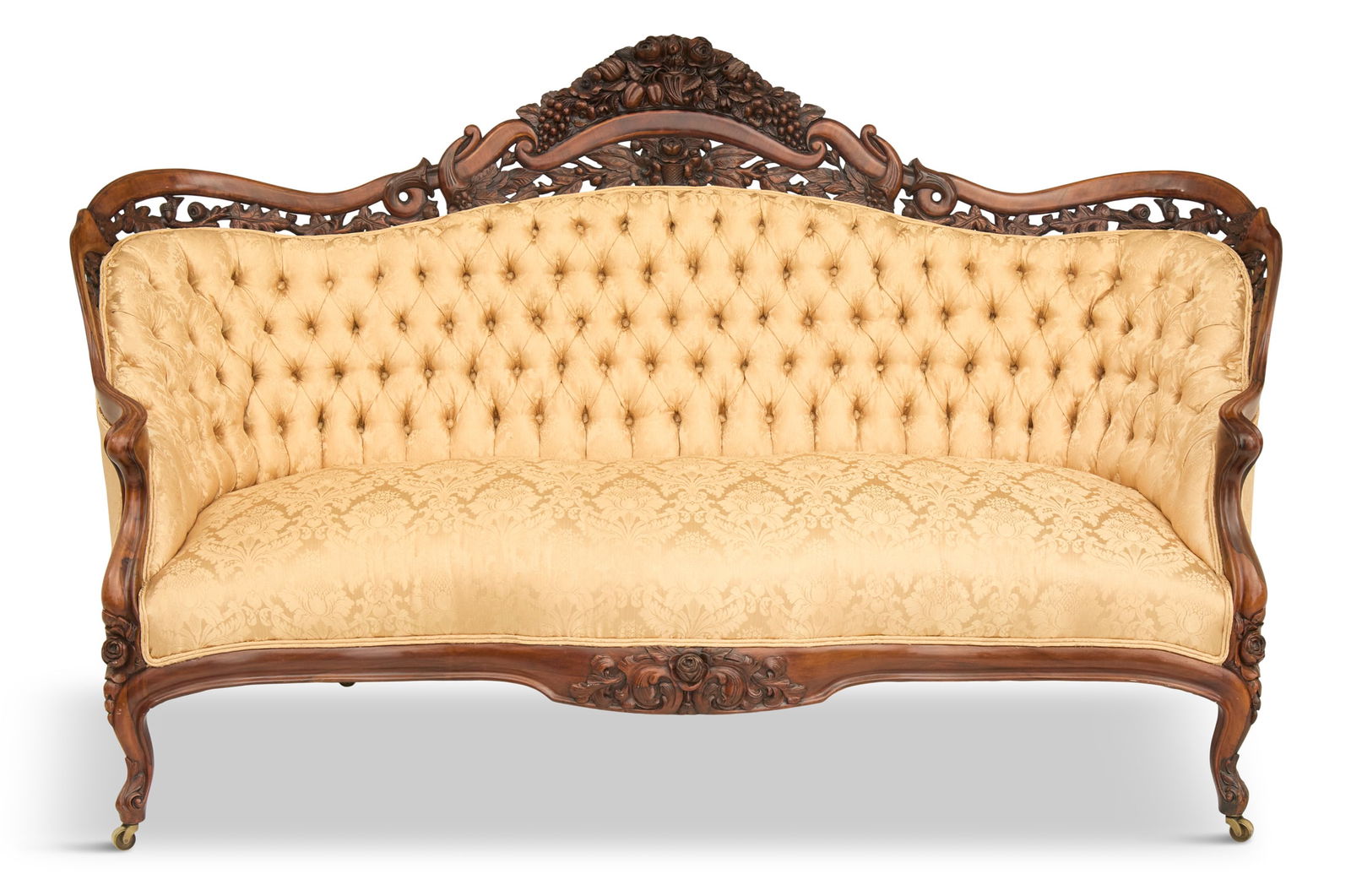 American Laminated Rosewood Sofa (1 of 5)