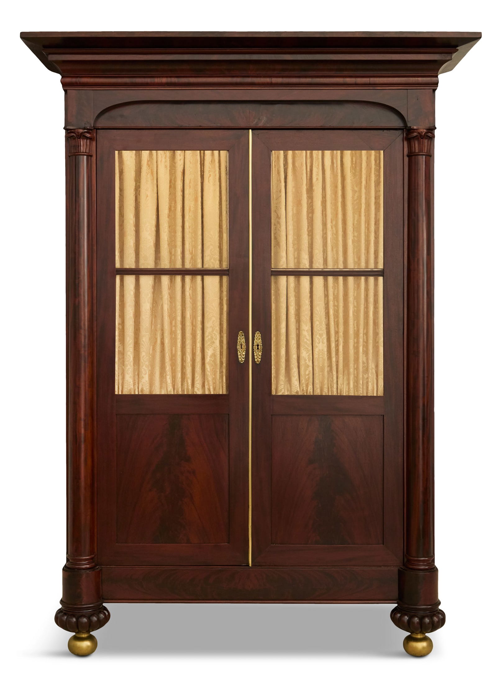 Impressive American Late Classical Bookcase (1 of 5)