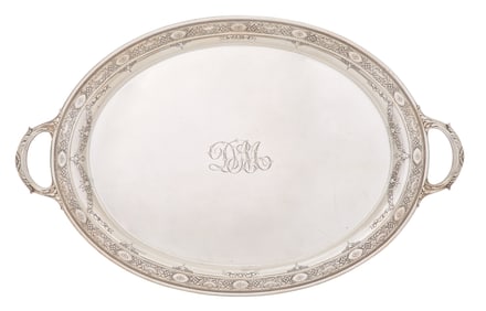 Good Gorham Sterling Silver Tray