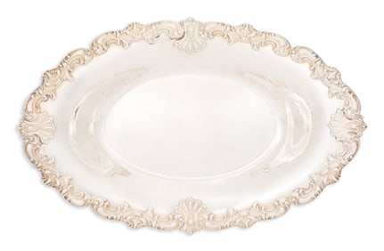 American Sterling Silver Bread Tray