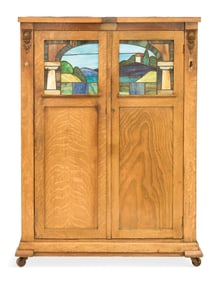 J.P. Seeburg Quarter-Sawn Oak Nickelodeon