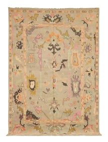 Turkish Angora Oushak Carpet