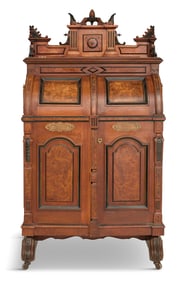 American Walnut Wooton Patent Secretary