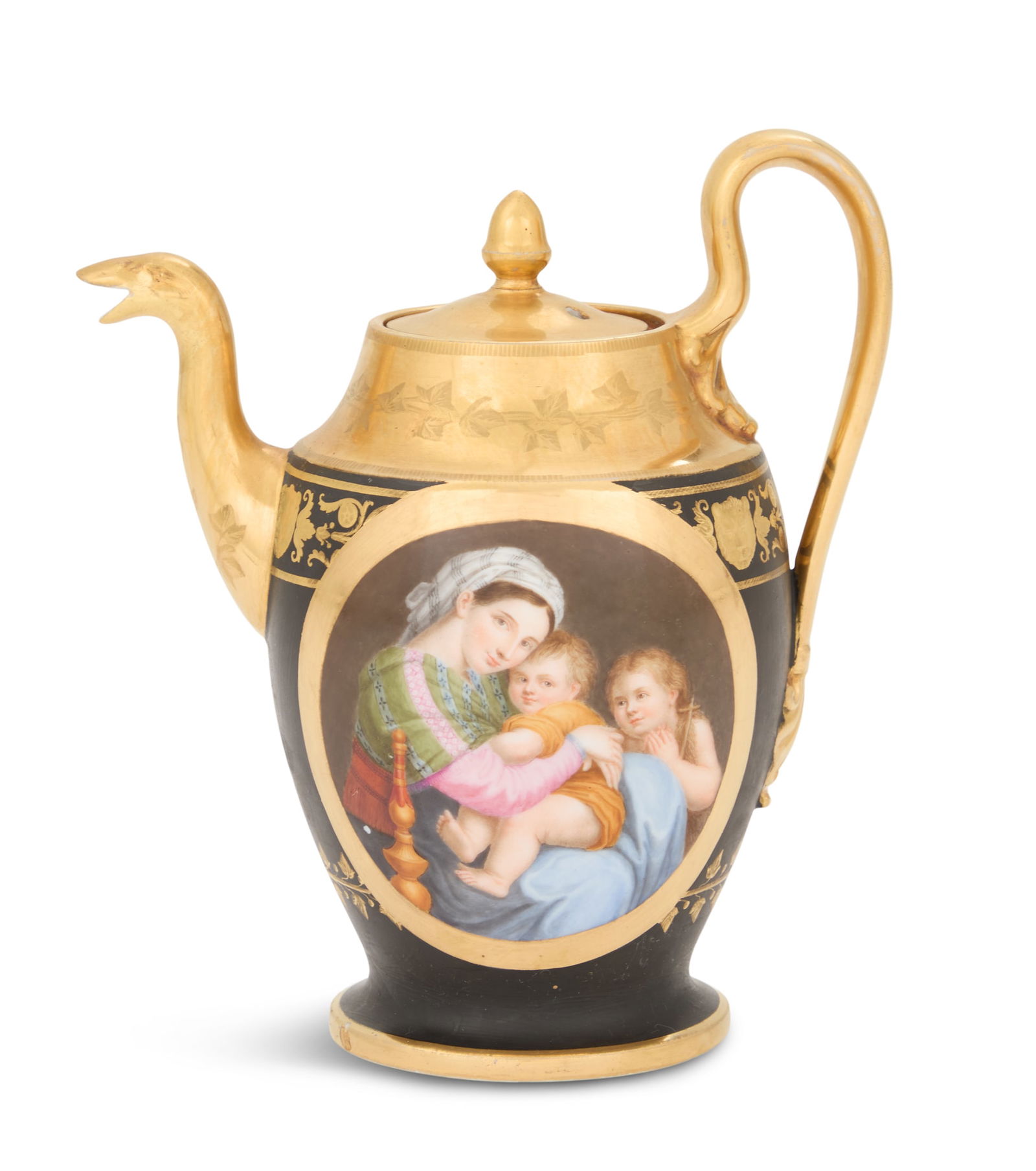 Exceptional Dagoty Porcelain Teapot (1 of 3)