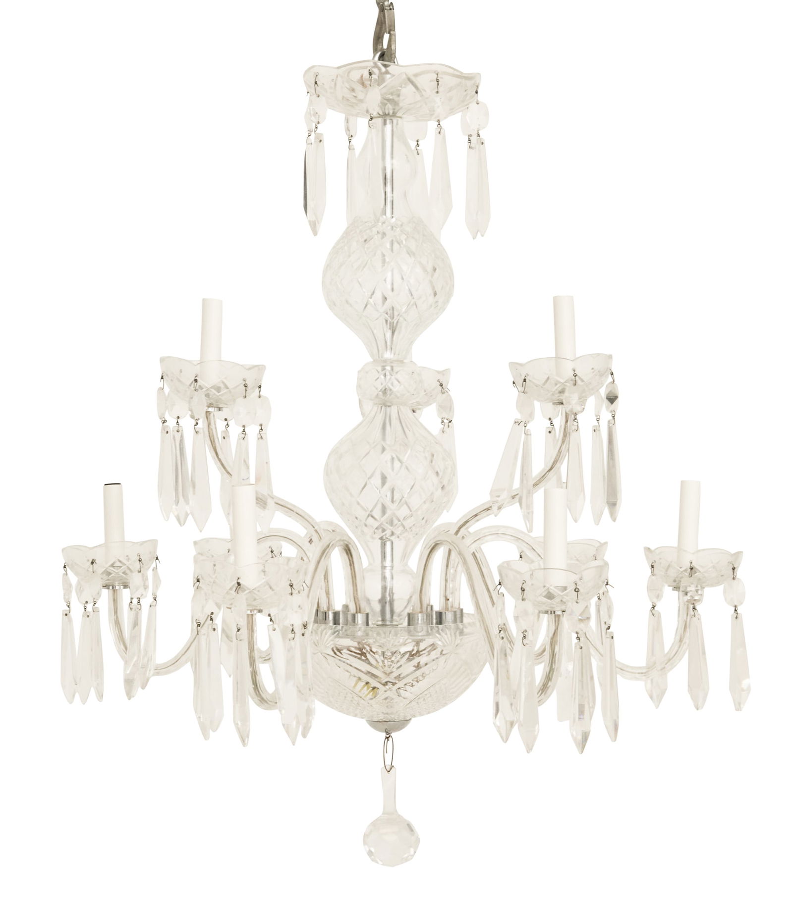 Waterford Cut-Glass Chandelier (1 of 1)