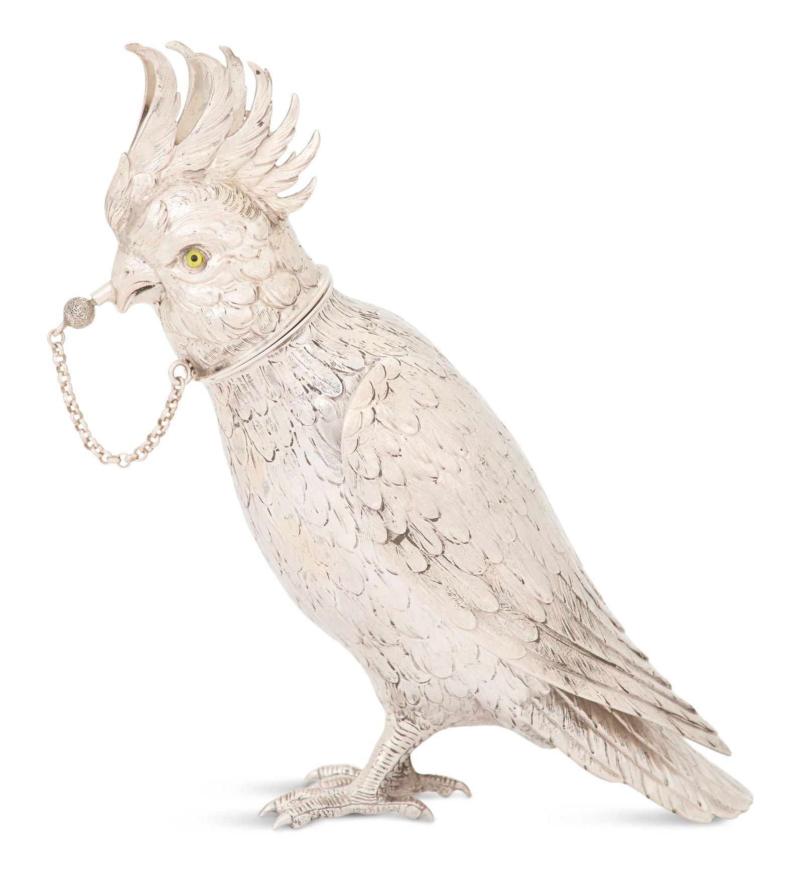 German "Cockatoo" Sterling Cocktail Shaker (1 of 3)