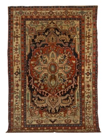 Antique Serapi Carpet
