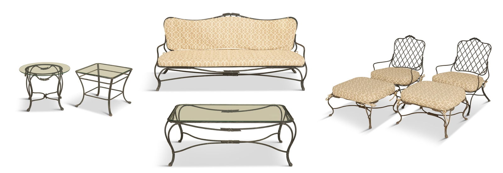 Gregorius Pineo "Twig" Iron Garden Furniture (1 of 10)