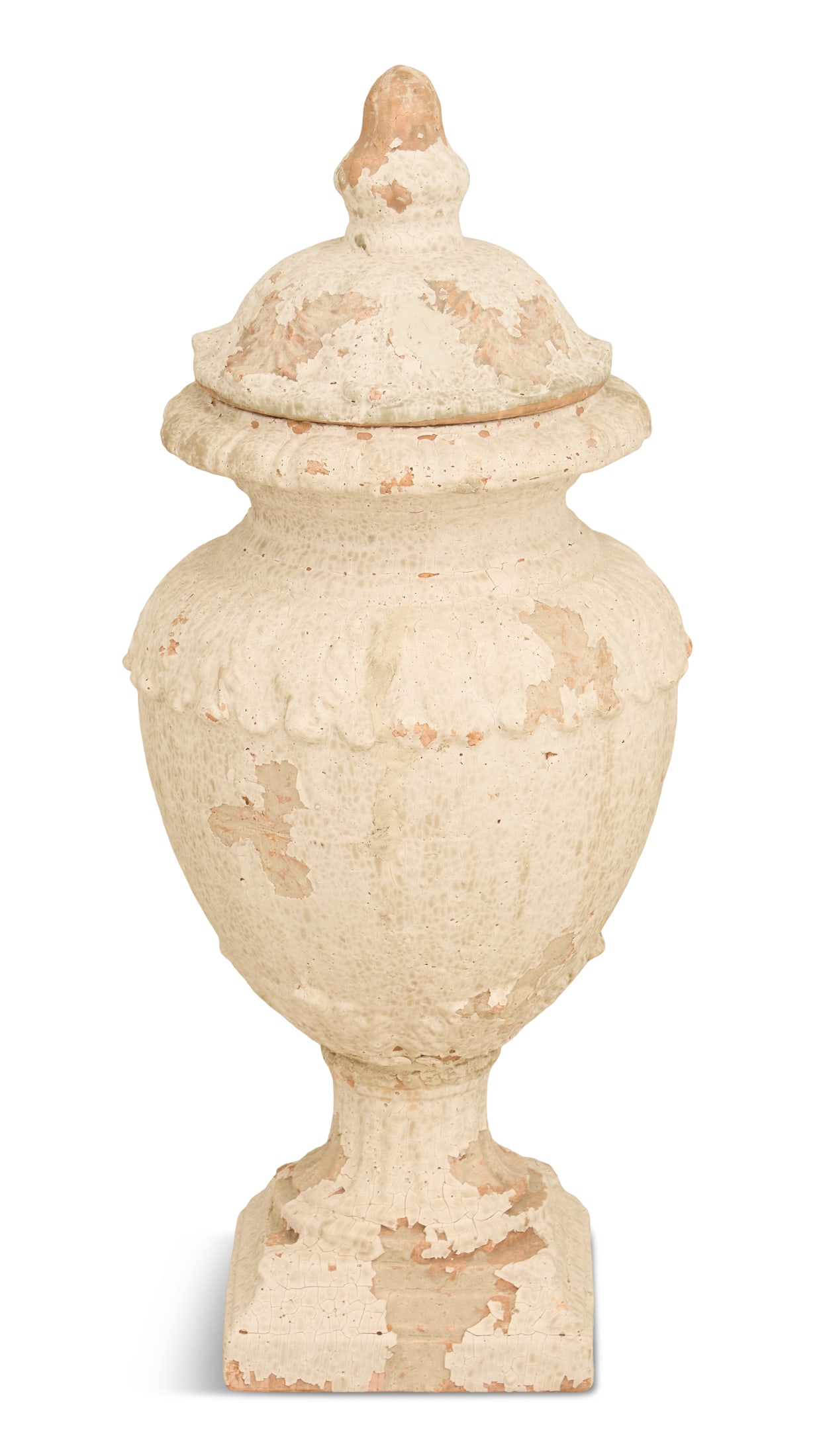 Terracotta Covered Urn in the Neoclassical Style (1 of 3)