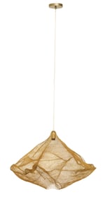 Metal Mesh Pendant Chandelier