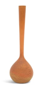 French Art Deco Blown-Glass "Berluze" Vase