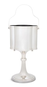 Silverplate Standing Wine Cooler/Ice Bucket