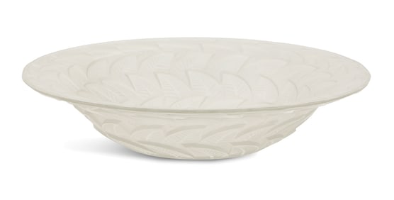 Rene Lalique Crystal "Ormeaux" Bowl