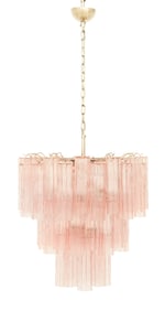 Italian Murano Glass Tronchi Chandelier