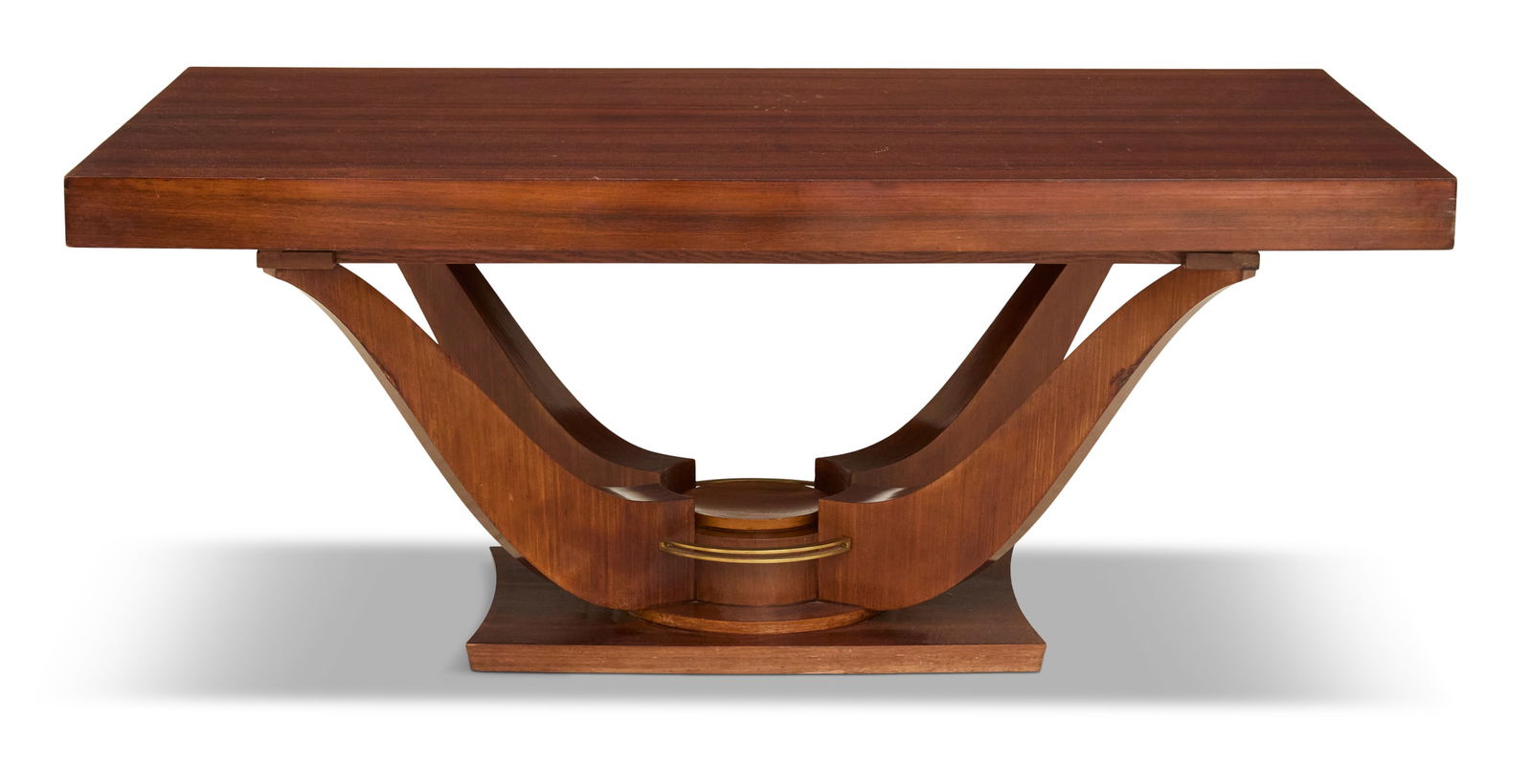 French Art Deco Palisander Wood Dining Table (1 of 3)