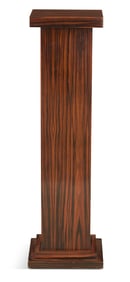 Art Deco Macassar Ebony Pedestal