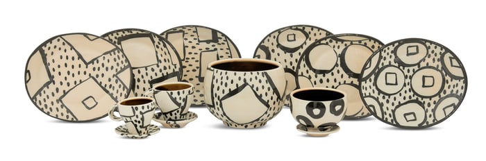 Collection of Victoria Crowell Studio Pottery