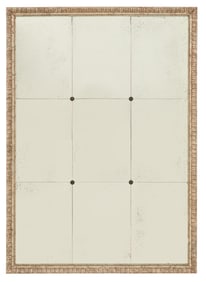 Silver-Gilt Mirror of Louis XVI Inspiration