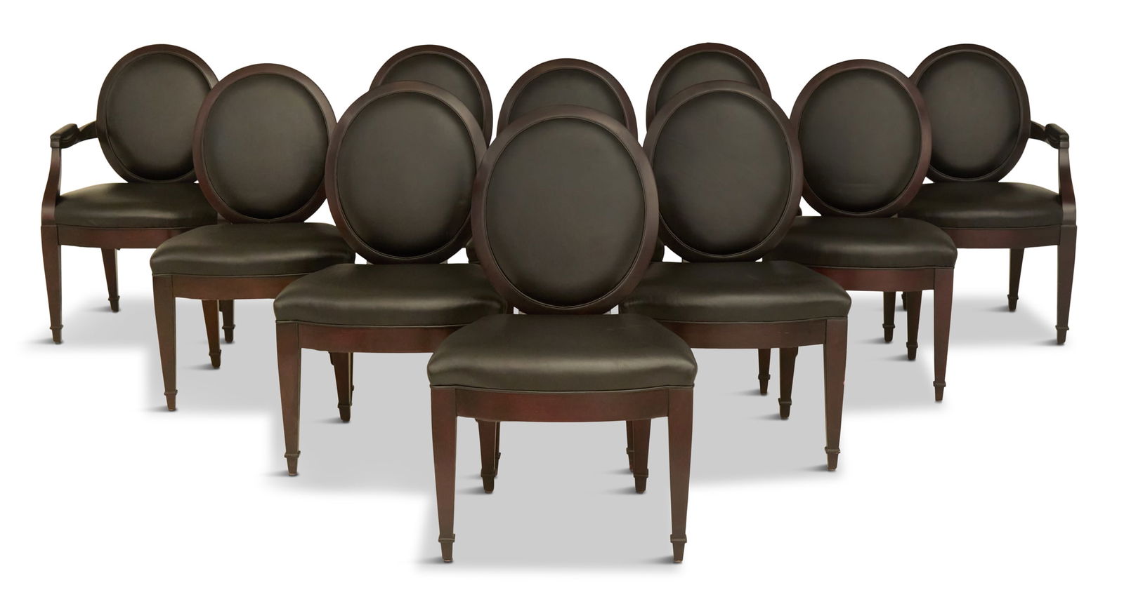Suite of Ten Donghia Grand Soleil Dining Chairs (1 of 3)