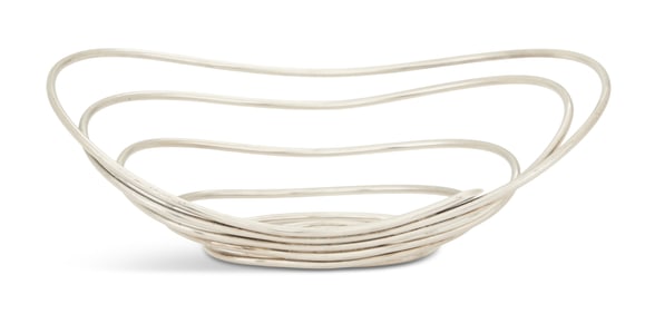 Lino Sabattini "Cesto" Silverplate Fruit Basket