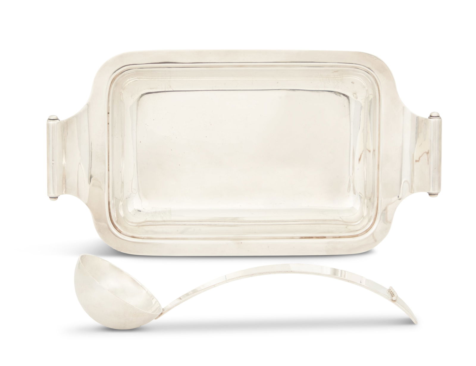 Two Pieces of Mid-Century Modern Silverplate (1 of 4)