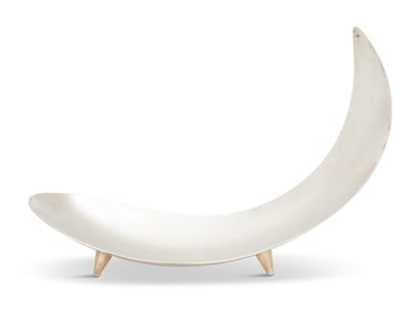 Mexican Modernist Sterling Silver Dish