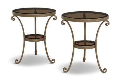 Pair of Custom David Mudge Gueridons