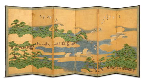 Japanese Byobu Screen