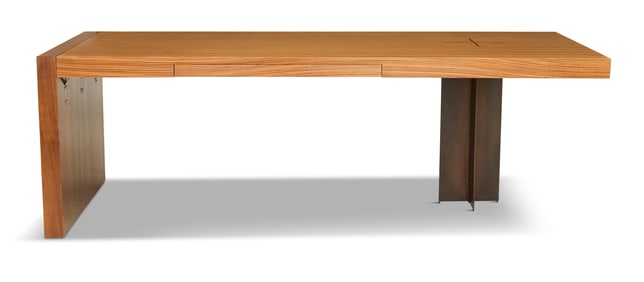 Modern "L"-Form Laminated Office Desk